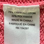 Milly of New York Pink Knit Floral Embellished Sleeveless Cotton Dress Photo 4