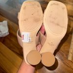 Cole Haan Women's Block Heel Sandals tan Leather classic wedding size 9 career Photo 8