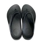 OOFOS OOriginal Thong Recovery Sandals Black Women’s Size 10 EU 41 Comfort Slide Photo 1
