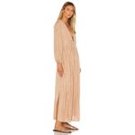 Sundress Chicago Long Dress in Roma Cafe Au Lait M/L New Womens Maxi Tan Size M Photo 1