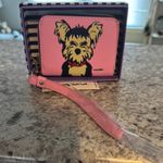 Pink Dog Print Wallet Photo 0