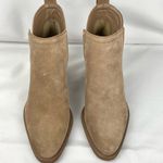 Gianni Bini  Caffery Boots Suede Block Heel Ankle Bootie Size 6 Photo 1