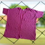 Catherines womens crochet open cardigan sweater orchid pink elbow sleeve 3X Photo 1