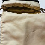 Designer hand painted silk cell phone mini purse retro New Tan Photo 4