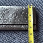 Patricia Nash Silver Embossed Leather Tri-Fold Wallet with Card Slots Photo 4