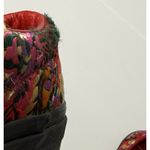 Vans  Chinese New Year Satin Floral Slip Ons Womens 8.5 Red Festive Floral Asian Photo 11