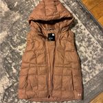 Under Armour  Women's Armour Down Vest in Tan Brown Small Photo 1