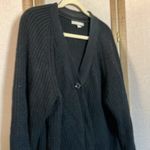 Woman Within FINAL MARKDOWN  Black Textured Knit Sweater 1X Photo 7