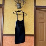 ZARA Black Striped Mini Dress Photo 1