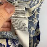 Farm Rio  size small Blue pineapple garden romper white shorts tie tropical vaca Photo 7