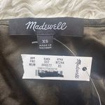 Madewell Blouse Shirred Puff-Sleeve Top in Satin Mossy Umber Floral XS NWT New Photo 6