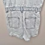 Primark DENIM CO | Light Wash Romper Blue Denim Jean Utility Snap | Size 10 Photo 5