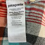 Patagonia  Organic Cotton Flannel Shirt Women Size 12 Plaid LS Gorpcore Button Up Photo 2