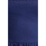 Reformation 💕💕 Rowen Square Neck Smocked Linen Sundress ~ Danube Blue 0 NWOT Photo 11