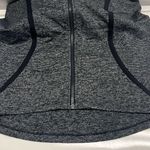 Under Armour Heather Black Sleeveless Athletic Mock Neck Layering Zip Vest-Med Photo 13