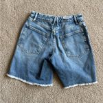 Good American  distress ripped jeans 8 inch shorts size 26/2 NWT Photo 8