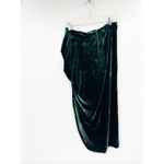 Veronica Beard  Embellished Emerald Green Navita Velvet Skirt Size 10 NWT Photo 5