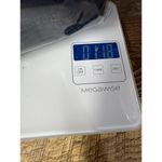 Levi's 501 Denim Jean Shorts Women 31 Blue Bleached Button Fly Distressed Cut Off Photo 6