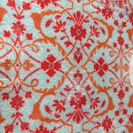 J. McLaughlin  Corali Cyprus Sea Flat Sequin‎ Sweater Top Blue Aqua Coral Size S Photo 1