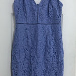 ASTR  The Label Women Size Medium Dress Lace  Periwinkle Spaghetti Strap midi Photo 0