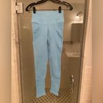 Soul cycle workout set, leggings and crop top. Great color, Size XS Blue Photo 3