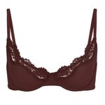 SKIMS  FITS EVERYBODY LACE UNDERWIRE BRA‎ COCOA 44A brown NWT Photo 1