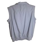 Magnolia Lane Masters Logo Vest Womens M Light Blue Mesh Lined Golf Full Zip Size M Photo 2