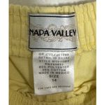 Multiples Lot Of 2 Pair Pull-On Pants, Trousers, Elastic Waist, Pockets, Blue, Yellow, 14 Photo 8