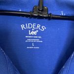 Riders By Lee Polo Style Midi Short Sleeve T-Shirt Dress Anchor Print EUC Sz Lg Photo 3