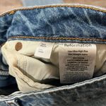 Reformation  Liza Ultra High Rise Straight Jeans in Malta Photo 5