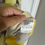 Escada Abstract yellow silk button down shirt size 34‎ quiet luxury old money 4 Photo 5