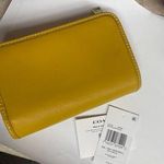 Coach Yellow Gold Tabby Smooth Leather Medium SnapClosure Wallet Photo 2