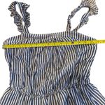 Old Navy  Women's cotton linen Striped Sleeveless Midi Sundress Size M Photo 4