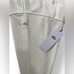 Alo Yoga Polar Fleece Hazy Pullover Ivory L Mock Neck Sweater Photo 5