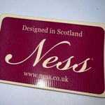Ness Wool and Leather Tartan Made in Scotland Wallet **SEE PICS AND DESCRIPTIONS Purple Photo 10