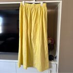Reformation NWT  Brio Two Piece Yellow Skirt and Top Photo 4