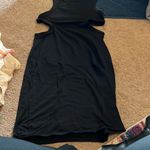 ZARA  medium black cutout dress Photo 2