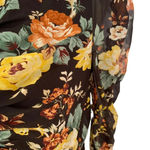 Veronica Beard NWT  Silk Hedera Floral Mini Dress Brown Size 10 Photo 7