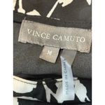 Vince Camuto Womens Black Floral Print Bell Sleeve Blouse Size M Photo 4