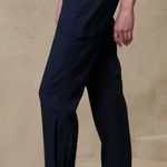 Banana Republic  navy high rise tapered cargo pants Photo 0