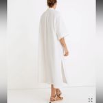 Madewell  Cover-Up Maxi Shirtdress classic spring gauze flowy coastal boho Photo 2