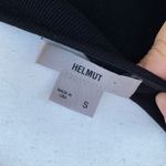 Helmut Lang 
Black Knit One Shoulder Dress small Photo 10