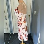 Here Comes the Sun  Floral Velvet Cowl Neck Mini Dress Photo 6