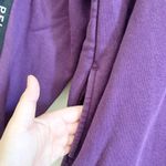 Peloton Purple Half Zip Long Sleeves Sports Athletic Sweatshirt Medium Photo 4