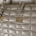 Kate Spade Boston Bag Quilted Tan Lambskin Leather Satchel Photo 3