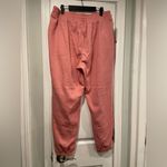 Old Navy NWOT Size L Pink Waffle Knit Elastic Waist Joggers Soft Lounge Pants Photo 4