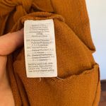 Madewell Texture & Thread Short Sleeve Side-Tie Mini Dress in Burnt Orange Photo 10