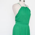 Alexia Admor  Kira Ruffle Halter Maxi Dress Size 12 Photo 7