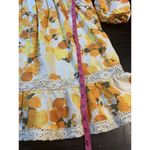 Nicole Miller Artelier  Blouse Women XL Cottage Prairie Top Farmcore Homestead‎ Photo 8