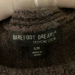 Barefoot Dreams  Brown Ribbed Cozychic Lite Dolman sleeve Shrug Cardigan Photo 2